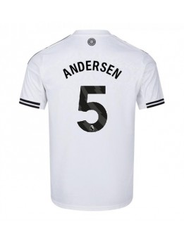 Fulham Joachim Andersen #5 Replika Hemmakläder 2025-26 Kortärmad